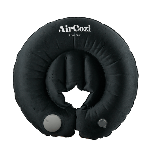 inflatable travel pillow nest for kids on airplane