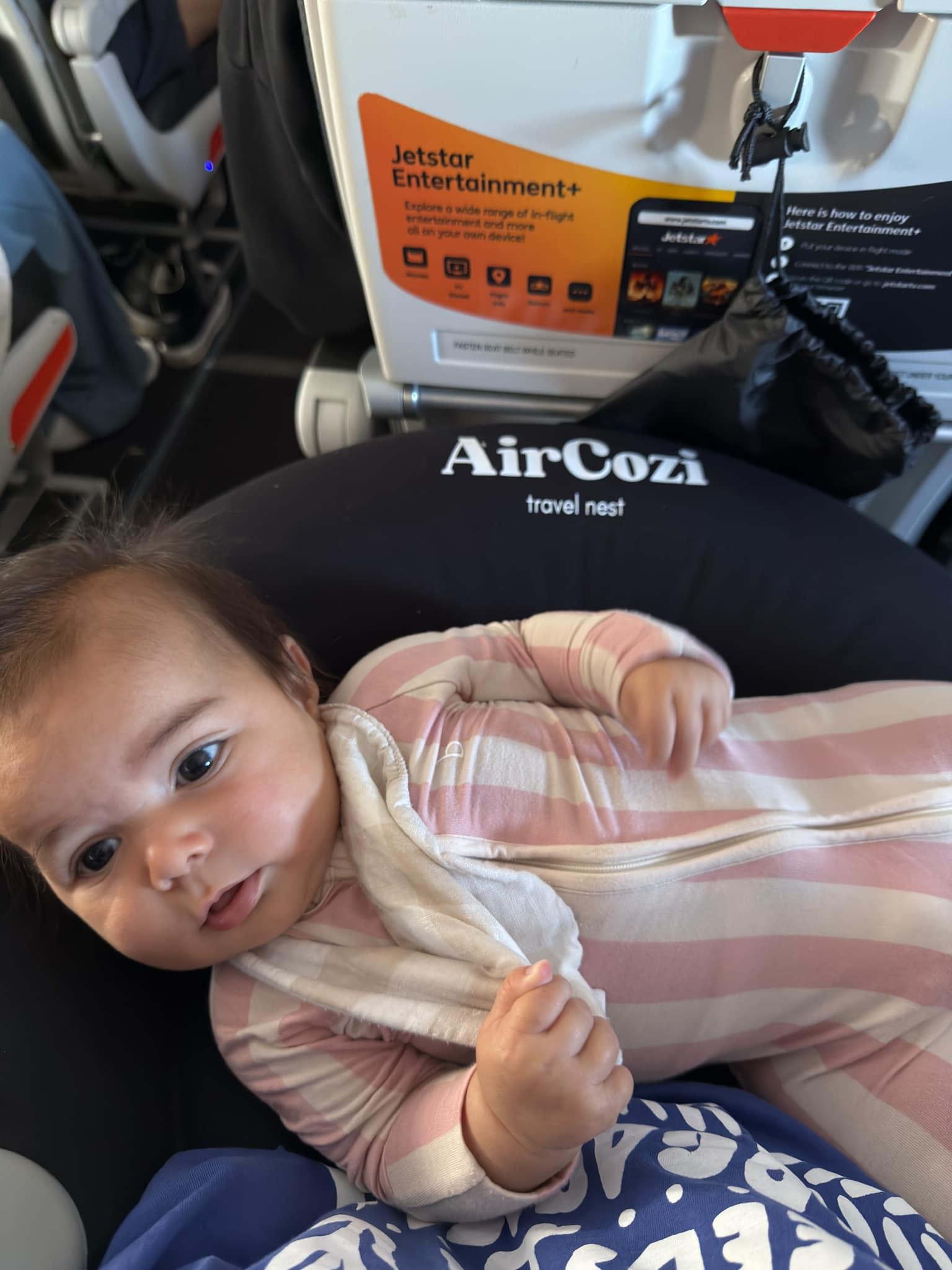 Kids Inflatable Seat Cushion For Airplane Travel Nest Inflatable