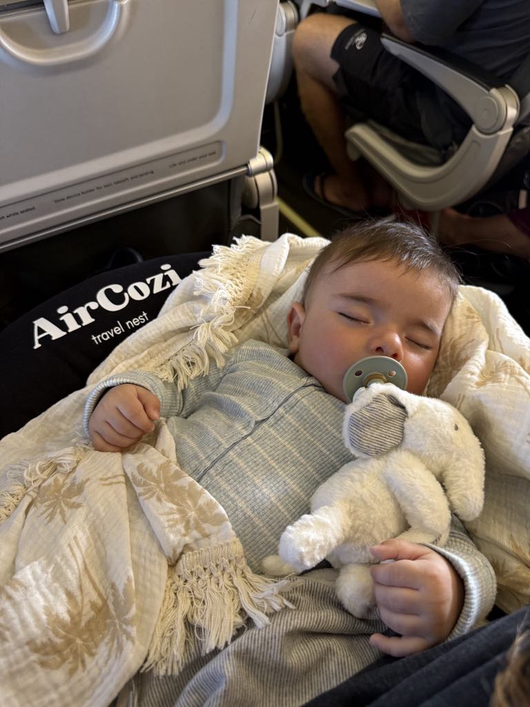 Infant Travel Lap Pillow Newborn Airplane Boppy Cover Boppy